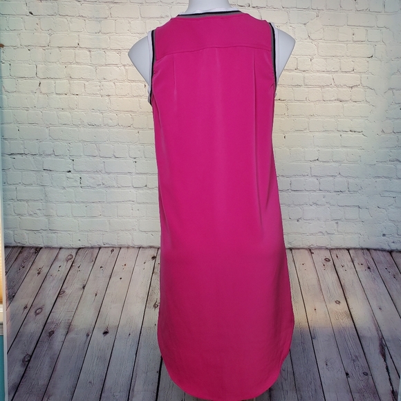 ABS Sporty Fuschia Pink Sleevless Dress Size S - Picture 3 of 8